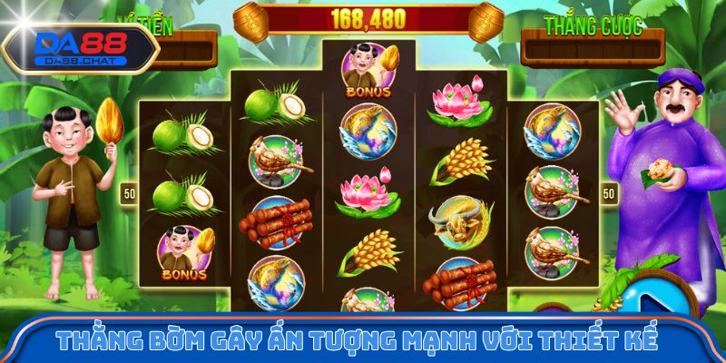 Thằng Bờm gây ấn tượng mạnh với thiết kế